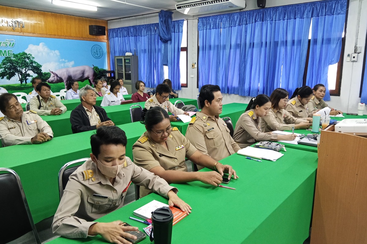 ประชุมบุคลากรของหน่วยงาน เพื่อชี้แจงนโยบาย และระเบียบการปฏิบัติงานราชการ ประจำปีงบประมาณ 2568 ประชุมบุคลากรของหน่วยงาน เพื่อชี้แจงนโยบาย และระเบียบการปฏิบัติงานราชการ ประจำปีงบประมาณ 2568