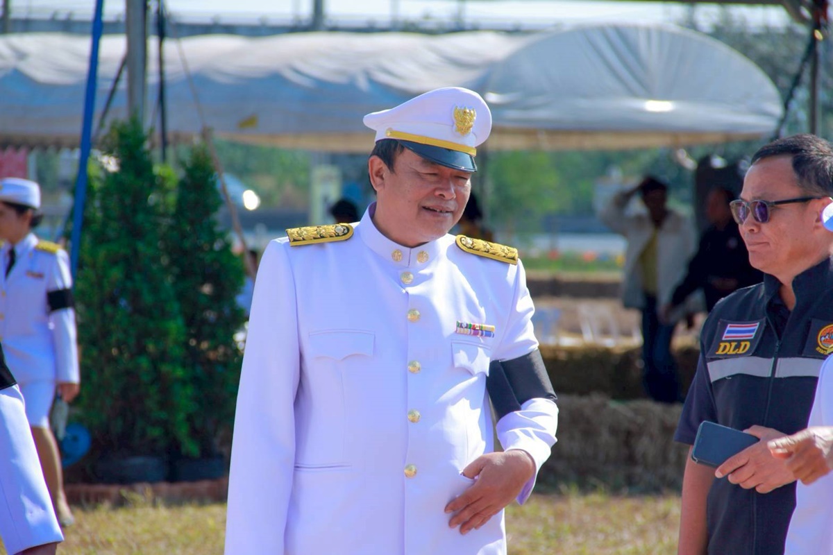 ศูนย์วิจัยและพัฒนาสุกร เข้าร่วมพิธีอัญเชิญถ้วยรางวัลพระราชทานพระบาทสมเด็จพระเจ้าอยู่หัว เข้าสู่เวทีประกวดกระบือในงานวันอนุรักษ์และพัฒนากระบือปลักไทย ประจำปี พ.ศ. 2569
